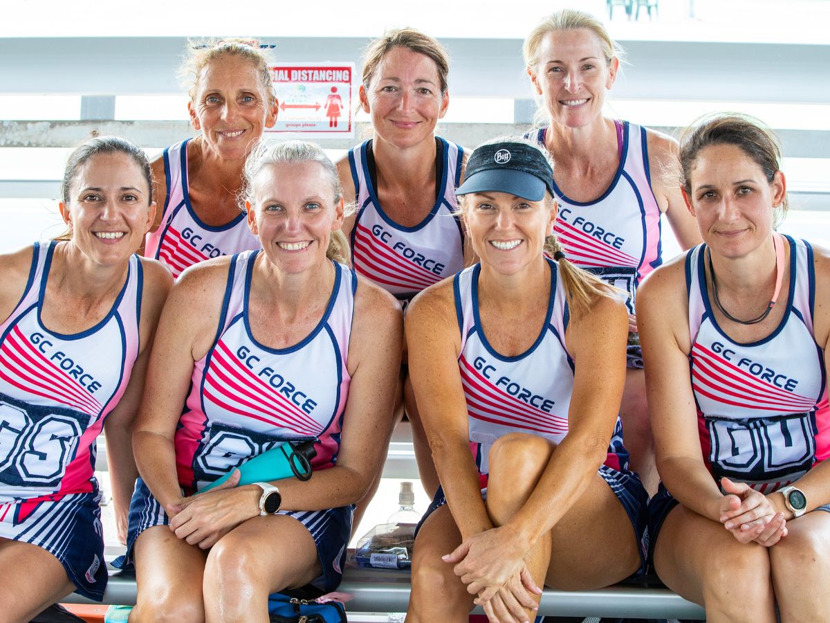 Masters netball team photo